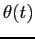 $\displaystyle \theta(t)$