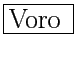 \fbox{\Large Voro \normalsize}