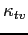 $\kappa_{tv}$
