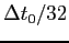 $\Delta t_0/32$