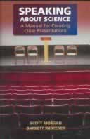 Speaking About Science: a Manual for Creating Clear Presentations