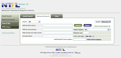 National Technical Reports Library