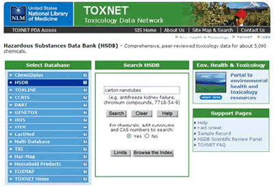 Hazardous Substances Data Bank