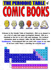 Periodic Table of Comic Books