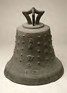 Photograph of a bell similar to the one Hidalgo would have used to call for independence.