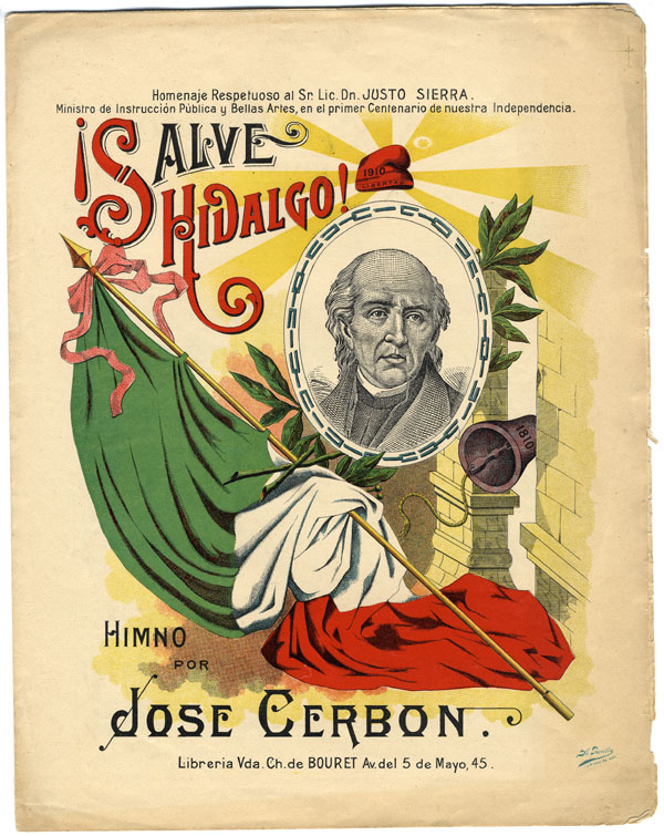 Salve Hidalgo hymn by Jos&eacute; Cerb&oacute;n.