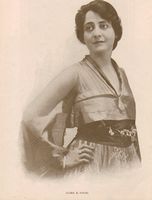 Clipped photo, 3/4 in dress