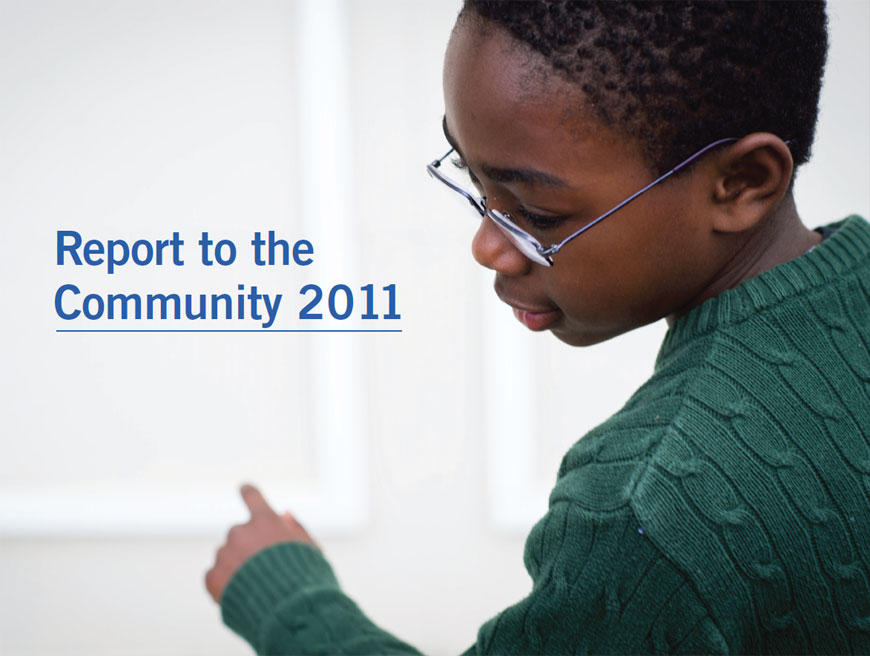 Report to the Community 2011