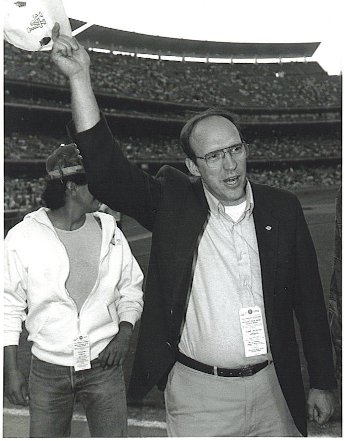 Van at Dodger's game