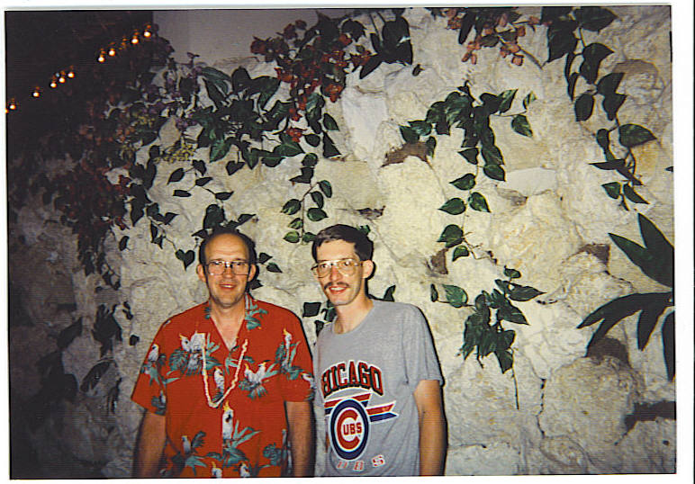 Van & John on tiger cruise