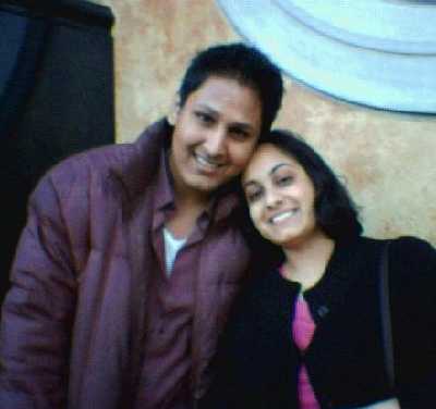 Mausumi and her husband, Sujay