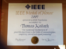 IEEE medal of honour
