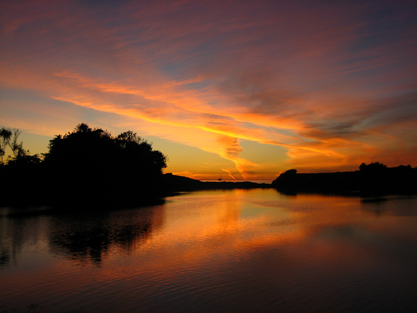 santa barbara sunset