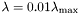 $\lambda=0.01\lambda_{\max}$