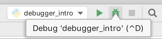 Debug button