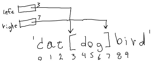 alt: draw string plan for brackets with arrows