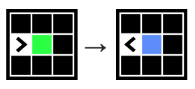 alt:before/after of one_dot() changing green to blue