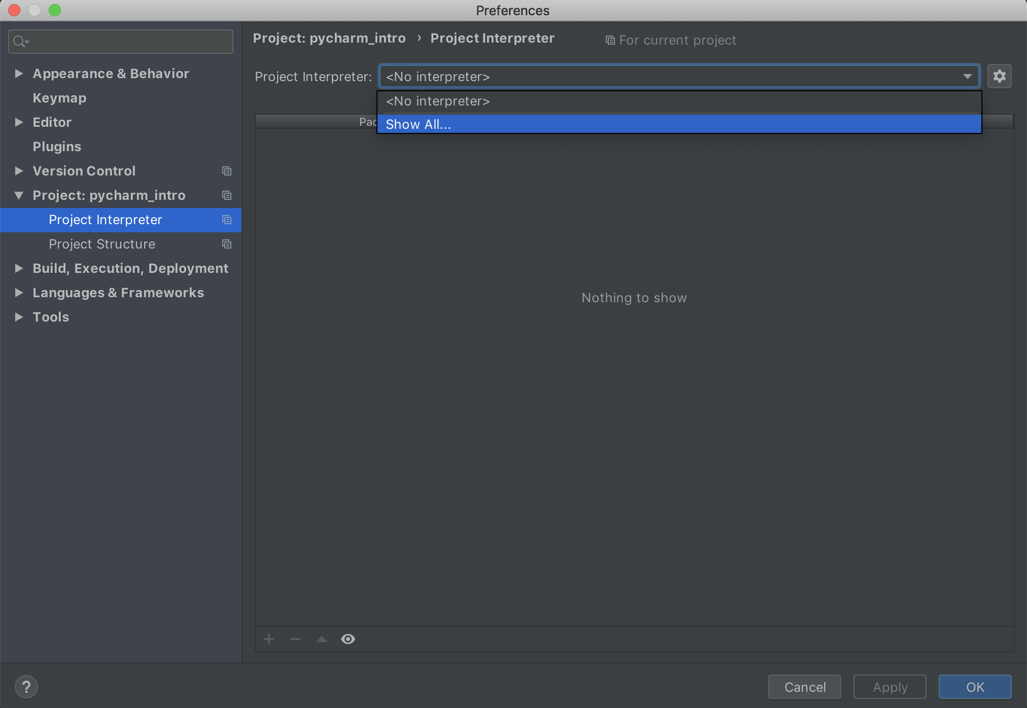 how to download pycharm on mac