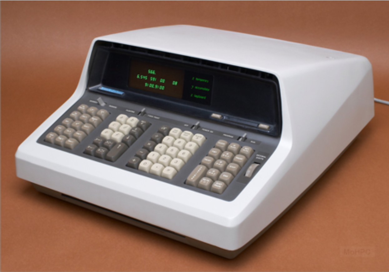 The HP 9100A desktop calculator