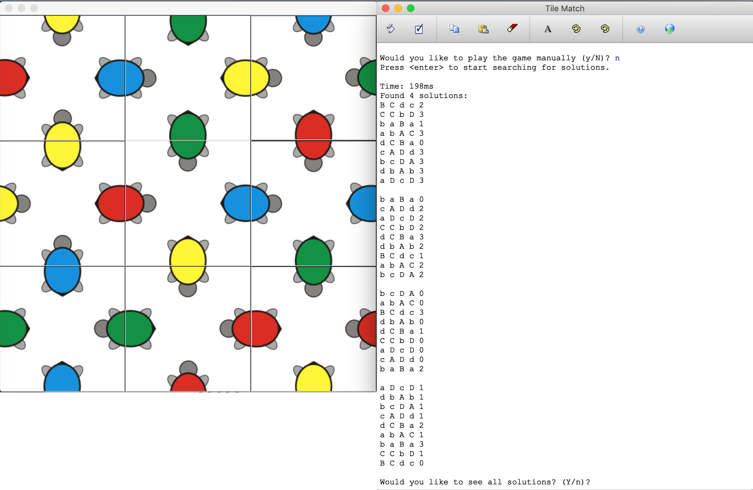 CS106B Tile Matching - The Pattern Puzzle Solver