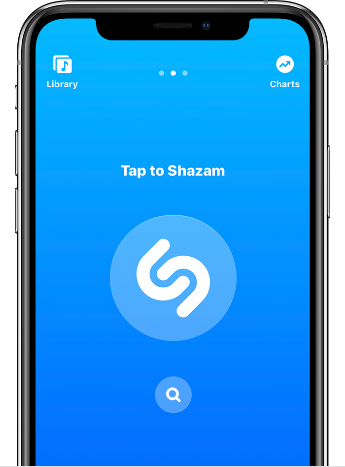 Shazam iPhone app screenshot