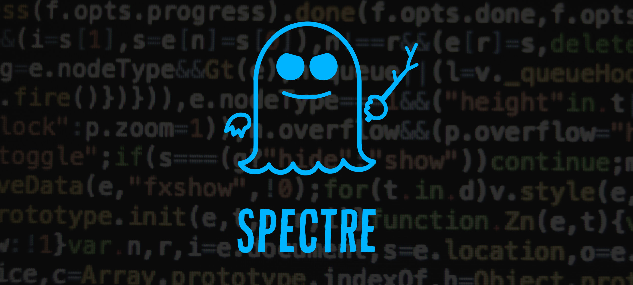 Spectre Attack ghost logo.