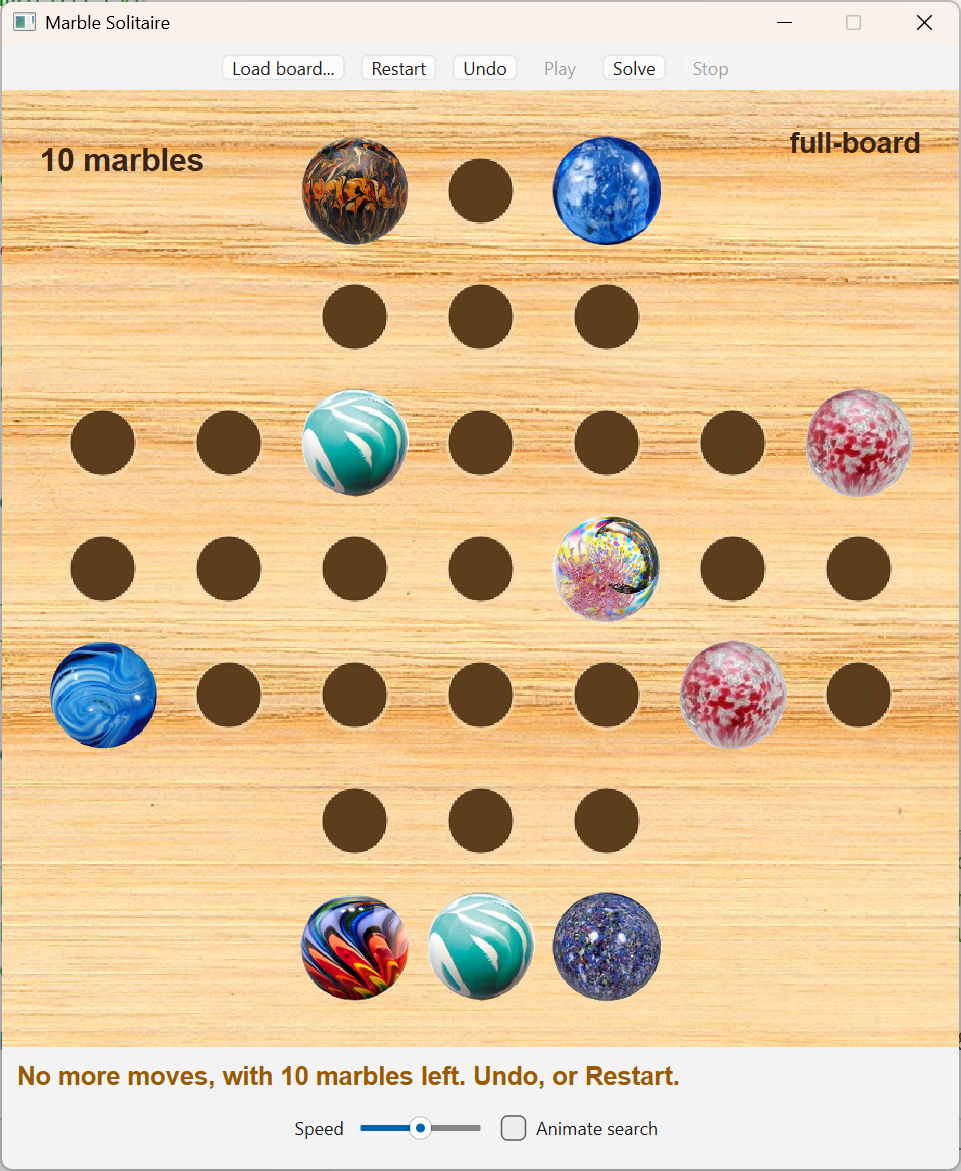 No solution board state