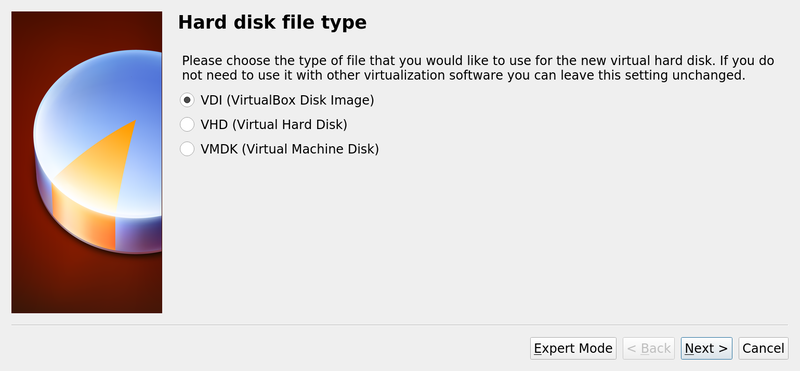 VDI file type