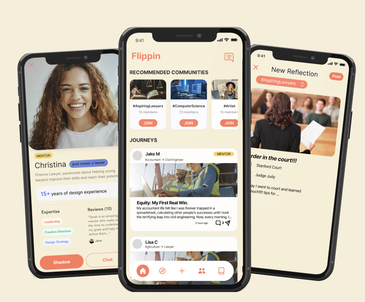 Flippin App Interface