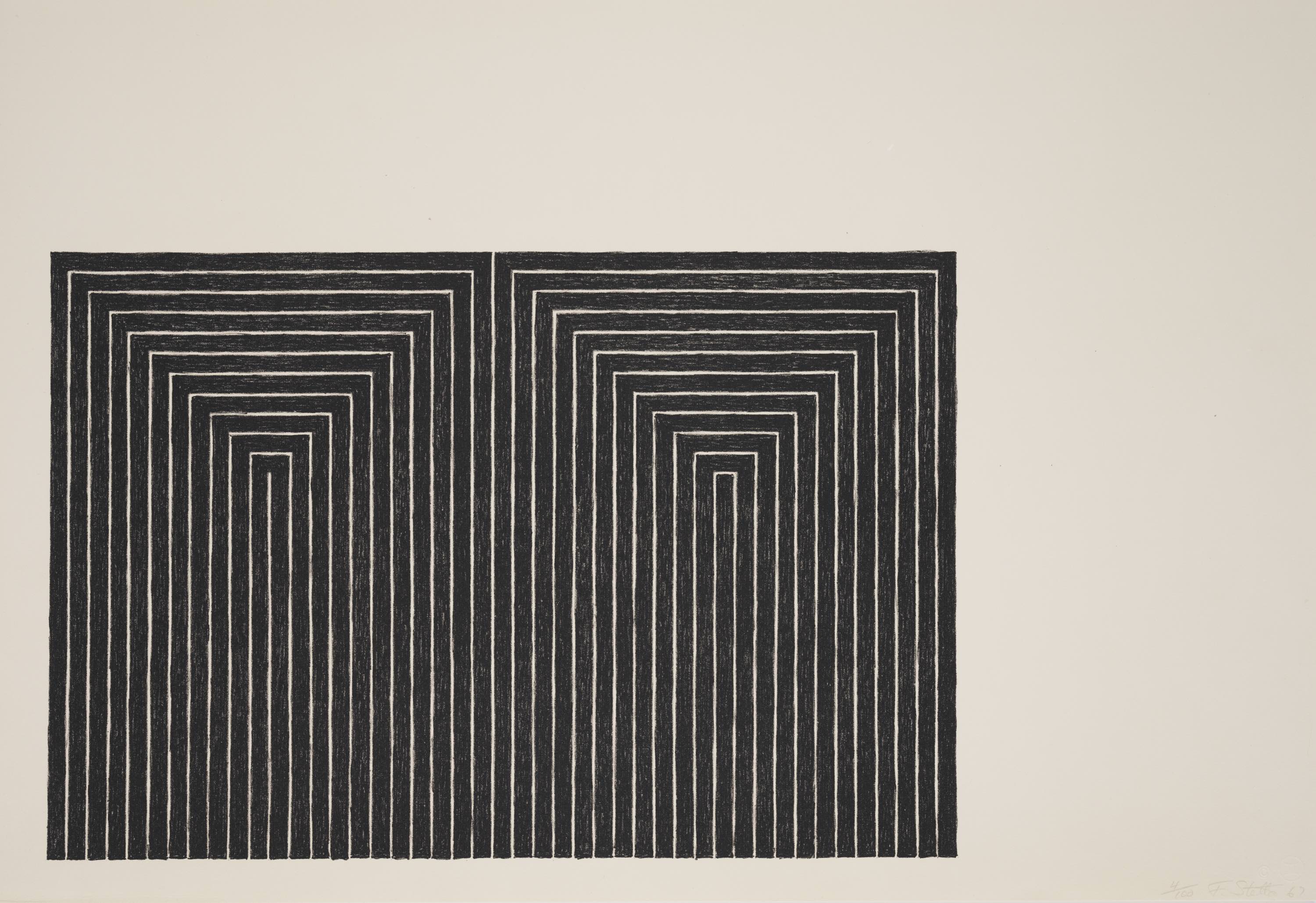 Frank Stella, *Marriage of Reason and Squalor*, 1967