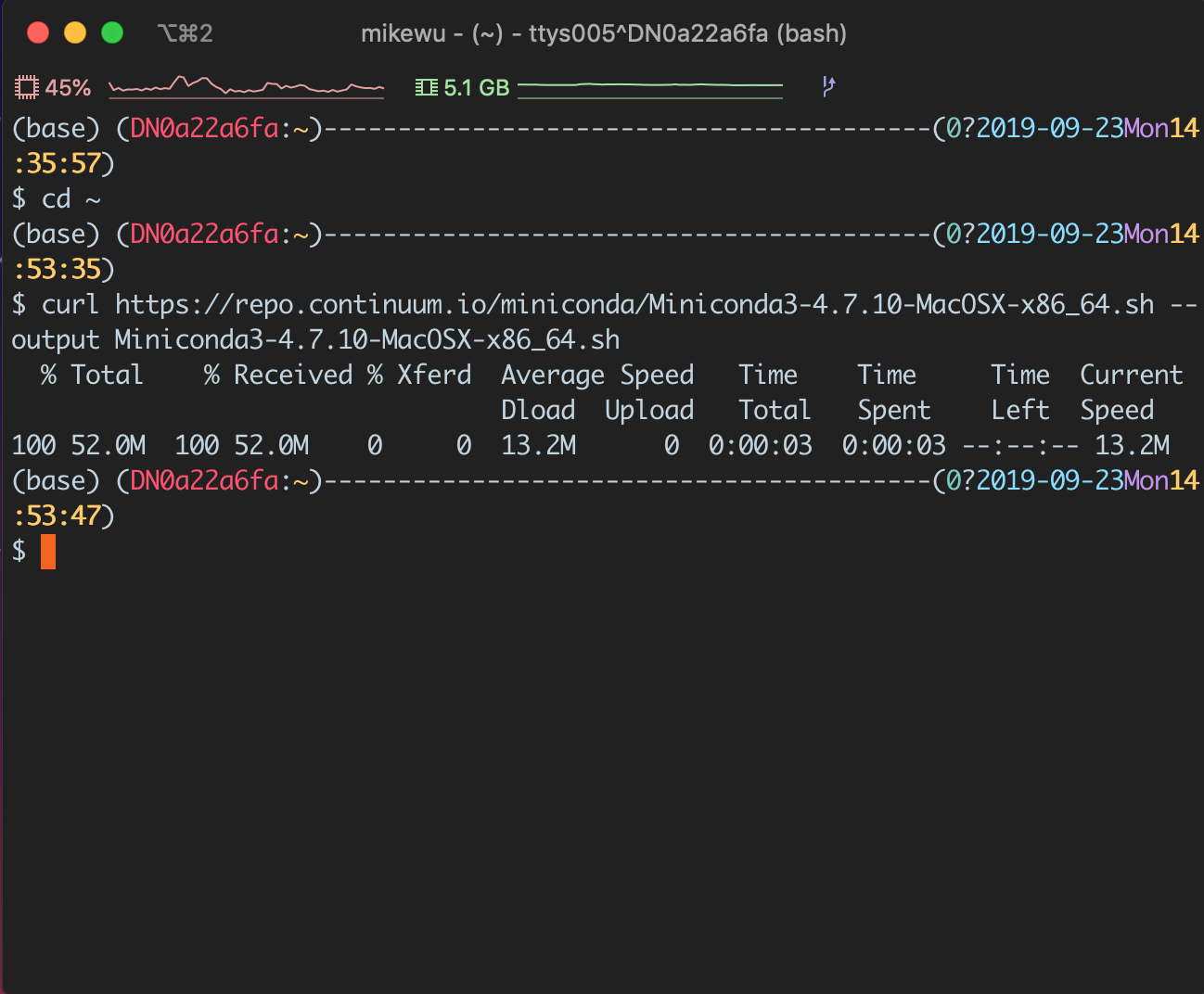Bash script mac picture