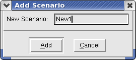 Add Scenario dialog box
