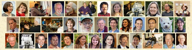 three rows of photos of individuals who participated in the course in 2013