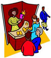 clip art of a faire