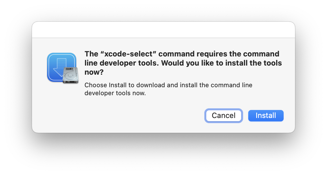 xcode select installer
