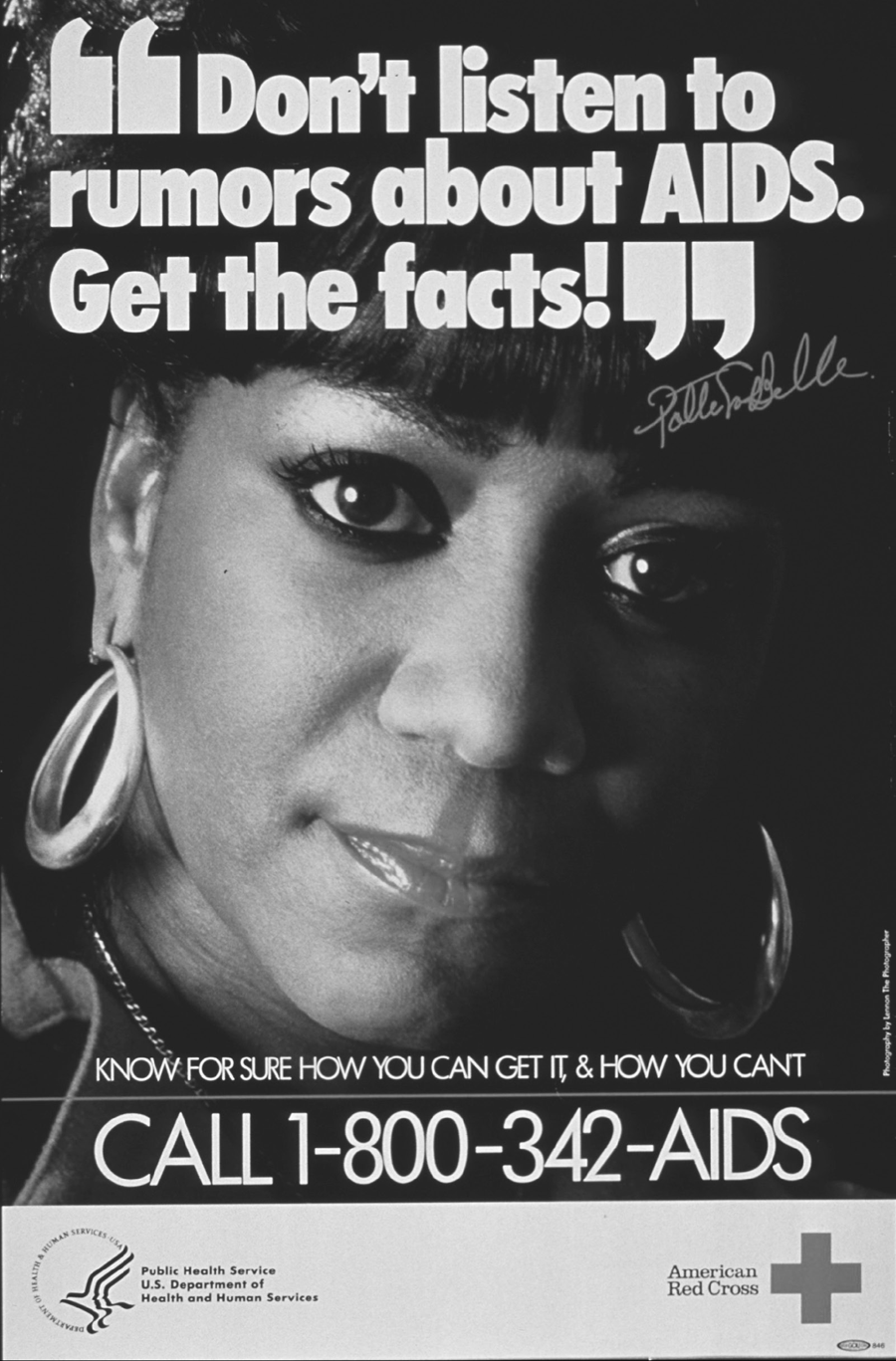 A poster advertising AIDS awareness.