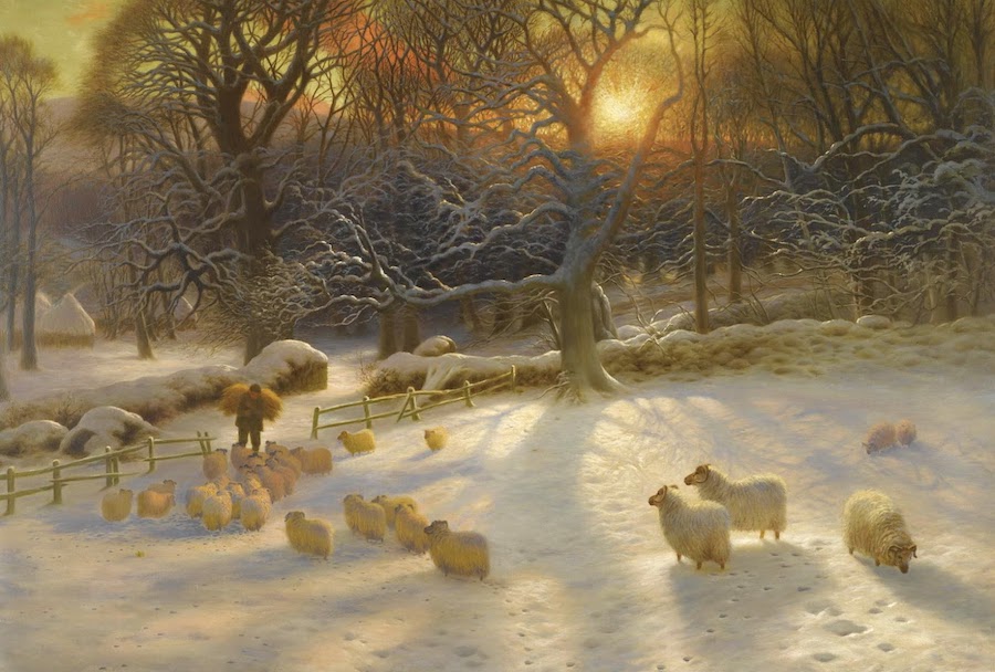 The Shortening Winter's Day is Near a Close (1903), by Joseph Farquharson