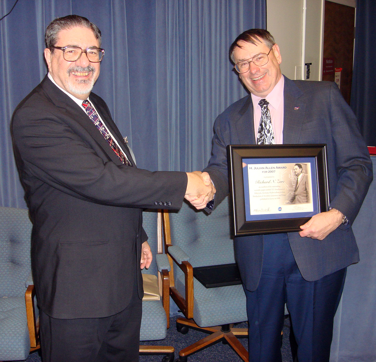 Photo Gallery NASA Ames H. Julian Allen Award Ceremony (2008)