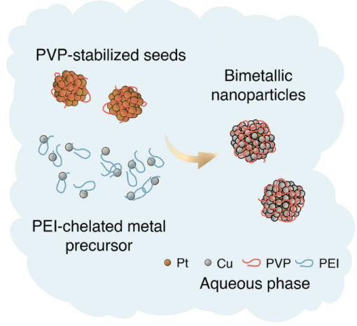 168. Synthesizing Colloidal Bimetallic Nanoparticles in Water Using a Dual-Ligand Strategy
