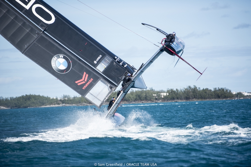 Hydrofoil Sailboat Oracle