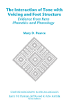 The Interaction of Tone with Voicing and Foot Structure cover