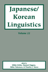 Japanese/Korean Linguistics, Vol.  22