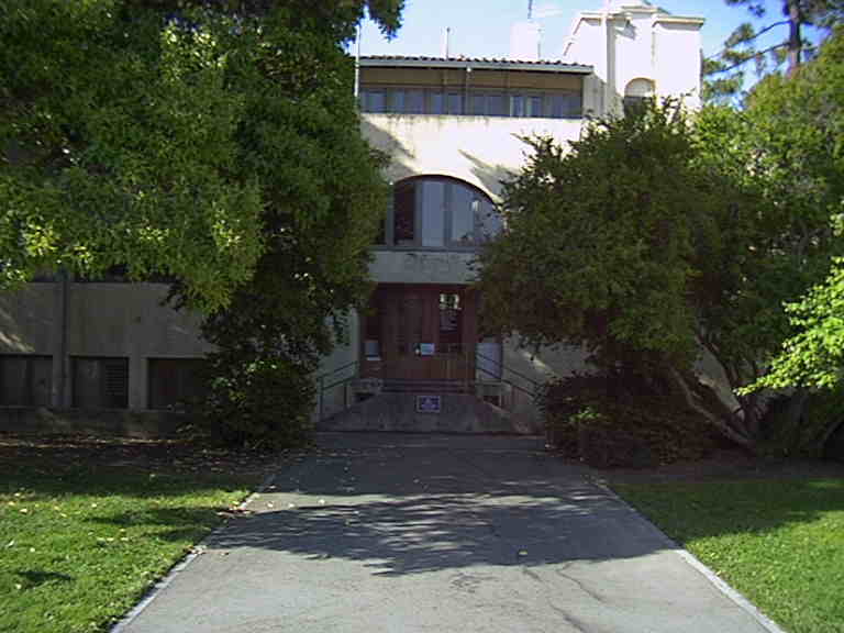 Clubhouse front door