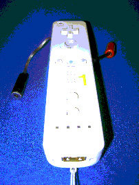 photo of adapted Wii Remote