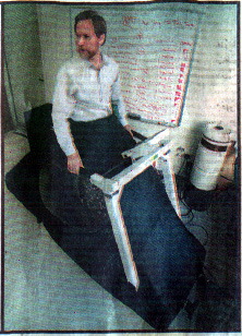 photo of supportive treadmill demo