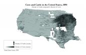Chart L. Corn and Cattle in the United States, 1890