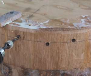 Drilling Dowel Holes