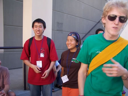 walking out from a workshop