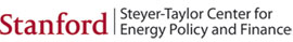 Steyer-Taylor Center for Energy Policy & Finance Logo