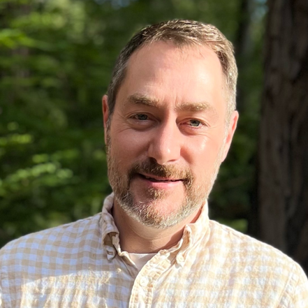 Chris Gregg in the Redwoods